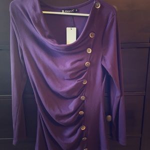 Beautiful purple light sweater.